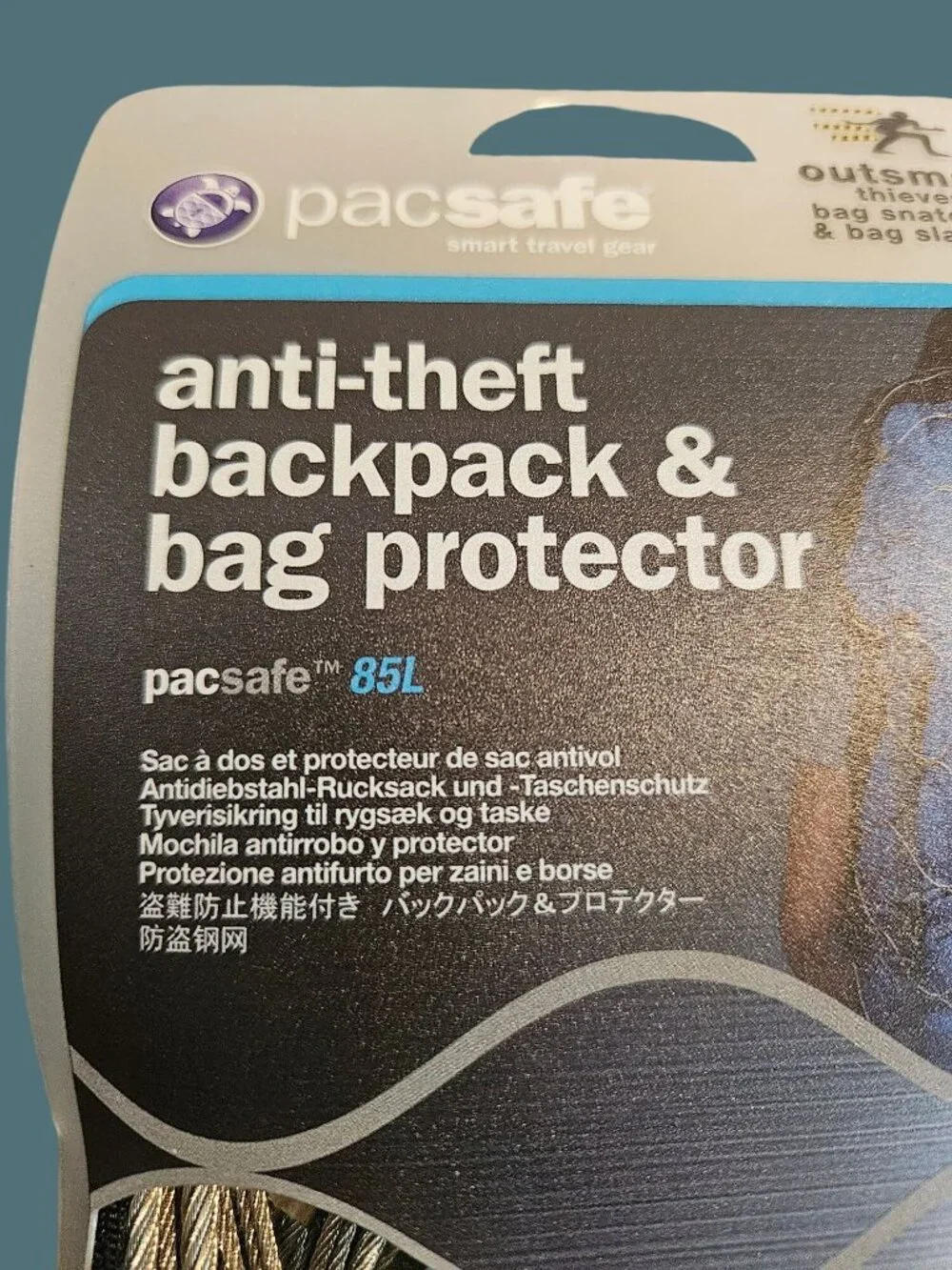 Pacsafe Anti Theft Backpack & Bag Protector